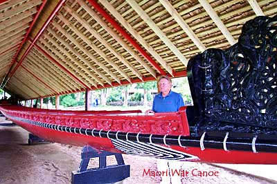 Maori War Canoe